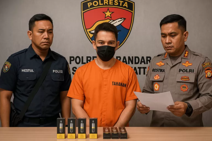 Fakta-Fakta Aktor Jonathan Frizzy Terjerat Kasus Vape Berisi Obat Keras hingga Terancam 12 Tahun Penjara