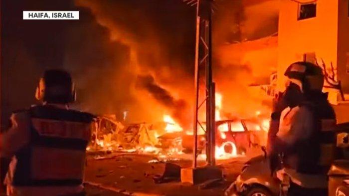 Ledakan Hebat Guncang Iran! Israel Serang Pabrik Dekat Laut Kaspia, Warga Panik